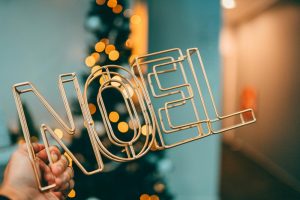 holiday retail signage