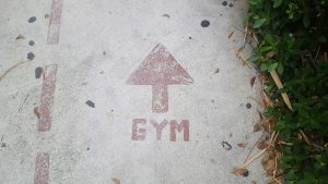 gymnasium signage